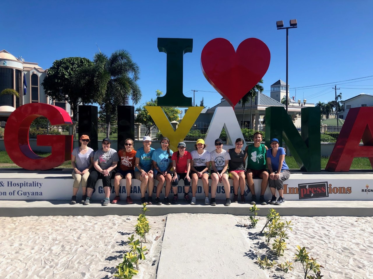It was easy for the Mercyhurst students to fall in love with Guyana!