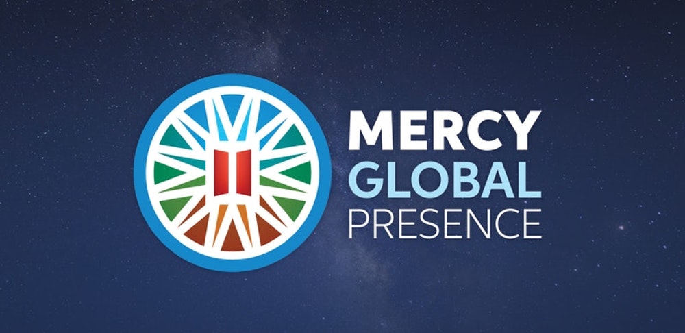 The Mercy Global Presence logo image.